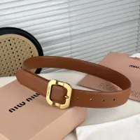 Cheap MIU MIU AAA Quality Belts In 3.5cm For Unisex #1419255 Replica Wholesale [$56.00 USD] [ITEM#1419255] on Replica MIU MIU AAA Quality Belts