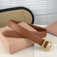 Cheap MIU MIU AAA Quality Belts In 3.5cm For Unisex #1419255 Replica Wholesale [$56.00 USD] [ITEM#1419255] on Replica MIU MIU AAA Quality Belts