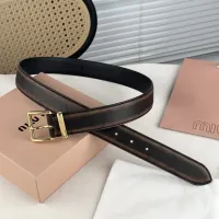 Cheap MIU MIU AAA Quality Belts In 3.5cm For Unisex #1419260 Replica Wholesale [$56.00 USD] [ITEM#1419260] on Replica MIU MIU AAA Quality Belts