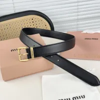 Cheap MIU MIU AAA Quality Belts In 3.5cm For Unisex #1419271 Replica Wholesale [$56.00 USD] [ITEM#1419271] on Replica MIU MIU AAA Quality Belts