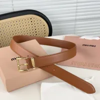 Cheap MIU MIU AAA Quality Belts In 3.5cm For Unisex #1419276 Replica Wholesale [$56.00 USD] [ITEM#1419276] on Replica MIU MIU AAA Quality Belts