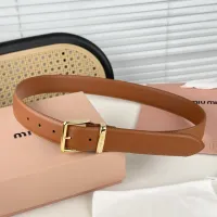 Cheap MIU MIU AAA Quality Belts In 3.5cm For Unisex #1419276 Replica Wholesale [$56.00 USD] [ITEM#1419276] on Replica MIU MIU AAA Quality Belts