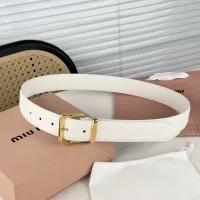 Cheap MIU MIU AAA Quality Belts In 3.5cm For Unisex #1419279 Replica Wholesale [$56.00 USD] [ITEM#1419279] on Replica MIU MIU AAA Quality Belts