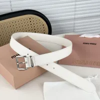 Cheap MIU MIU AAA Quality Belts In 3.5cm For Unisex #1419280 Replica Wholesale [$56.00 USD] [ITEM#1419280] on Replica MIU MIU AAA Quality Belts