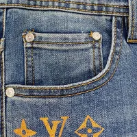Cheap Louis Vuitton LV Jeans For Men #1419295 Replica Wholesale [$85.00 USD] [ITEM#1419295] on Replica Louis Vuitton LV Jeans