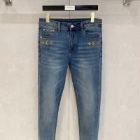 Cheap Louis Vuitton LV Jeans For Men #1419295 Replica Wholesale [$85.00 USD] [ITEM#1419295] on Replica Louis Vuitton LV Jeans