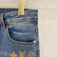 Cheap Louis Vuitton LV Jeans For Men #1419295 Replica Wholesale [$85.00 USD] [ITEM#1419295] on Replica Louis Vuitton LV Jeans