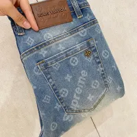 Cheap Louis Vuitton LV Jeans For Men #1419296 Replica Wholesale [$85.00 USD] [ITEM#1419296] on Replica Louis Vuitton LV Jeans