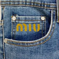 Cheap MIU MIU Jeans For Men #1419298 Replica Wholesale [$85.00 USD] [ITEM#1419298] on Replica MIU MIU Jeans