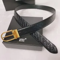 Cheap Montblanc AAA Quality Belts In 3.5cm For Men #1419302 Replica Wholesale [$56.00 USD] [ITEM#1419302] on Replica Montblanc AAA Belts