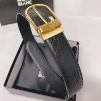 Cheap Montblanc AAA Quality Belts In 3.5cm For Men #1419302 Replica Wholesale [$56.00 USD] [ITEM#1419302] on Replica Montblanc AAA Belts
