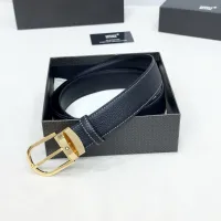 Cheap Montblanc AAA Quality Belts In 3.5cm For Men #1419308 Replica Wholesale [$56.00 USD] [ITEM#1419308] on Replica Montblanc AAA Belts