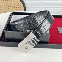 Cheap Montblanc AAA Quality Belts For Men #1419310 Replica Wholesale [$60.00 USD] [ITEM#1419310] on Replica Montblanc AAA Belts