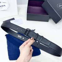Cheap Prada AAA Quality Belts In 3.5cm For Men #1419338 Replica Wholesale [$60.00 USD] [ITEM#1419338] on Replica Prada AAA Quality Belts