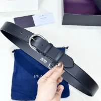 Cheap Prada AAA Quality Belts In 3.5cm For Men #1419343 Replica Wholesale [$60.00 USD] [ITEM#1419343] on Replica Prada AAA Quality Belts