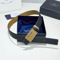 Cheap Prada AAA Quality Belts In 3.5cm For Men #1419413 Replica Wholesale [$60.00 USD] [ITEM#1419413] on Replica Prada AAA Quality Belts