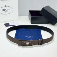 Cheap Prada AAA Quality Belts In 3.5cm For Men #1419418 Replica Wholesale [$60.00 USD] [ITEM#1419418] on Replica Prada AAA Quality Belts