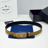 Cheap Prada AAA Quality Belts In 3.5cm For Men #1419424 Replica Wholesale [$60.00 USD] [ITEM#1419424] on Replica Prada AAA Quality Belts