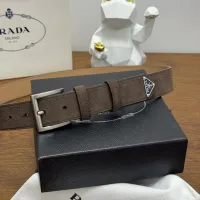 Cheap Prada AAA Quality Belts In 3.5cm For Men #1419448 Replica Wholesale [$60.00 USD] [ITEM#1419448] on Replica Prada AAA Quality Belts