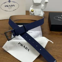 Cheap Prada AAA Quality Belts In 3.5cm For Men #1419462 Replica Wholesale [$60.00 USD] [ITEM#1419462] on Replica Prada AAA Quality Belts