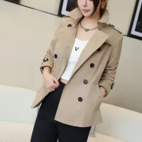 Cheap Burberry Trench Coat Long Sleeved For Women #1419500 Replica Wholesale [$160.00 USD] [ITEM#1419500] on Replica Burberry Trench Coat