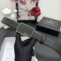 Cheap Prada AAA Quality Belts In 3.5cm For Men #1419518 Replica Wholesale [$60.00 USD] [ITEM#1419518] on Replica Prada AAA Quality Belts