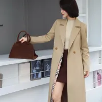 Cheap Burberry Trench Coat Long Sleeved For Women #1419552 Replica Wholesale [$170.00 USD] [ITEM#1419552] on Replica Burberry Trench Coat