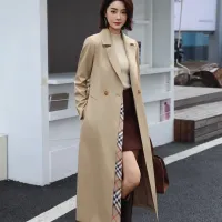 Cheap Burberry Trench Coat Long Sleeved For Women #1419552 Replica Wholesale [$170.00 USD] [ITEM#1419552] on Replica Burberry Trench Coat