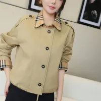 Cheap Burberry Trench Coat Long Sleeved For Women #1419561 Replica Wholesale [$132.00 USD] [ITEM#1419561] on Replica Burberry Trench Coat