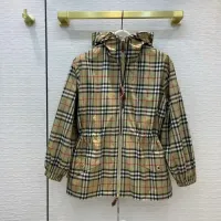 Cheap Burberry Jackets Long Sleeved For Women #1419585 Replica Wholesale [$125.00 USD] [ITEM#1419585] on Replica Burberry Jackets