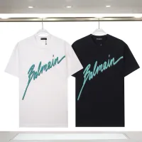 Cheap Balmain T-Shirts Short Sleeved For Unisex #1419604 Replica Wholesale [$29.00 USD] [ITEM#1419604] on Replica Balmain T-Shirts