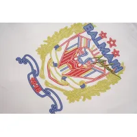 Cheap Balmain T-Shirts Short Sleeved For Unisex #1419618 Replica Wholesale [$29.00 USD] [ITEM#1419618] on Replica Balmain T-Shirts