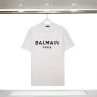 Cheap Balmain T-Shirts Short Sleeved For Unisex #1419624 Replica Wholesale [$29.00 USD] [ITEM#1419624] on Replica Balmain T-Shirts