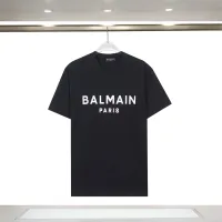 Cheap Balmain T-Shirts Short Sleeved For Unisex #1419626 Replica Wholesale [$29.00 USD] [ITEM#1419626] on Replica Balmain T-Shirts