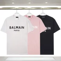 Cheap Balmain T-Shirts Short Sleeved For Unisex #1419626 Replica Wholesale [$29.00 USD] [ITEM#1419626] on Replica Balmain T-Shirts