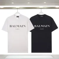 Cheap Balmain T-Shirts Short Sleeved For Unisex #1419638 Replica Wholesale [$29.00 USD] [ITEM#1419638] on Replica Balmain T-Shirts