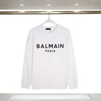 Cheap Balmain Hoodies Long Sleeved For Men #1419642 Replica Wholesale [$34.00 USD] [ITEM#1419642] on Replica Balmain Hoodies