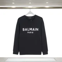 Cheap Balmain Hoodies Long Sleeved For Men #1419643 Replica Wholesale [$34.00 USD] [ITEM#1419643] on Replica Balmain Hoodies