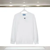 Cheap Prada Hoodies Long Sleeved For Men #1419644 Replica Wholesale [$34.00 USD] [ITEM#1419644] on Replica Prada Hoodies