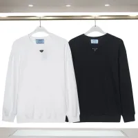 Cheap Prada Hoodies Long Sleeved For Men #1419645 Replica Wholesale [$34.00 USD] [ITEM#1419645] on Replica Prada Hoodies