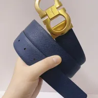 Cheap Salvatore Ferragamo AAA Quality Belts In 3.5cm For Men #1419709 Replica Wholesale [$52.00 USD] [ITEM#1419709] on Replica Salvatore Ferragamo AAA Quality Belts