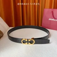 Cheap Salvatore Ferragamo AAA Quality Belts In 3.5cm For Men #1419728 Replica Wholesale [$52.00 USD] [ITEM#1419728] on Replica Salvatore Ferragamo AAA Quality Belts