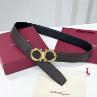 Cheap Salvatore Ferragamo AAA Quality Belts In 3.5cm For Men #1419732 Replica Wholesale [$52.00 USD] [ITEM#1419732] on Replica Salvatore Ferragamo AAA Quality Belts