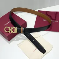 Cheap Salvatore Ferragamo AAA Quality Belts In 3.5cm For Men #1419741 Replica Wholesale [$52.00 USD] [ITEM#1419741] on Replica Salvatore Ferragamo AAA Quality Belts