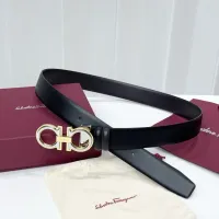 Cheap Salvatore Ferragamo AAA Quality Belts In 3.5cm For Men #1419745 Replica Wholesale [$52.00 USD] [ITEM#1419745] on Replica Salvatore Ferragamo AAA Quality Belts