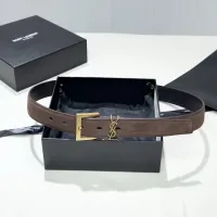 Cheap Yves Saint Laurent AAA Quality Belts In 3.0cm For Women #1419891 Replica Wholesale [$45.00 USD] [ITEM#1419891] on Replica Yves Saint Laurent AAA Quality Belts
