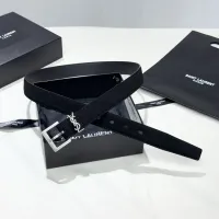 Cheap Yves Saint Laurent AAA Quality Belts In 3.0cm For Women #1419893 Replica Wholesale [$45.00 USD] [ITEM#1419893] on Replica Yves Saint Laurent AAA Quality Belts