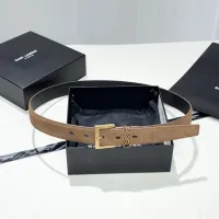 Cheap Yves Saint Laurent AAA Quality Belts In 3.0cm For Women #1419896 Replica Wholesale [$45.00 USD] [ITEM#1419896] on Replica Yves Saint Laurent AAA Quality Belts