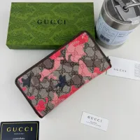 Cheap Gucci Long Wallets #1420013 Replica Wholesale [$42.00 USD] [ITEM#1420013] on Replica Gucci Wallets
