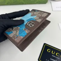 Cheap Gucci Card Holders #1420019 Replica Wholesale [$34.00 USD] [ITEM#1420019] on Replica Gucci Wallets